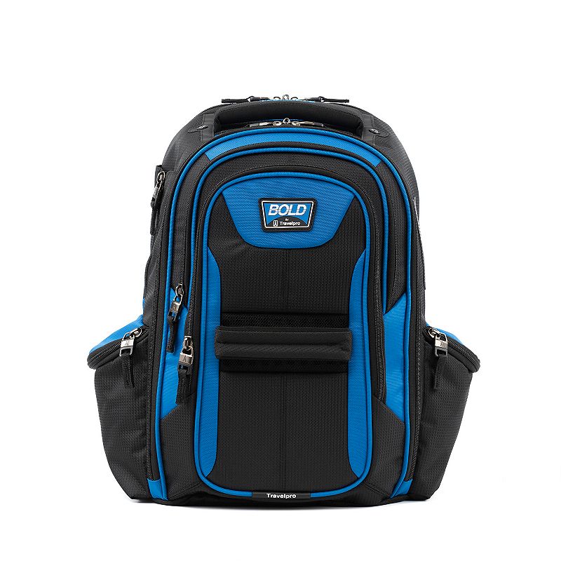 Travelpro Bold Computer Backpack, Blue, 17 CARRYON
