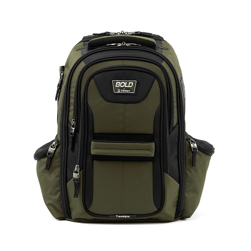 17865888 Travelpro Bold Computer Backpack, Green, 17 CARRYO sku 17865888