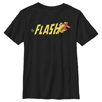 Boys 8-20 DC Comics The Flash Logo Graphic Tee