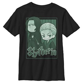 Boys 8-20 Harry Potter Slytherin Snape & Draco Anime Graphic Tee