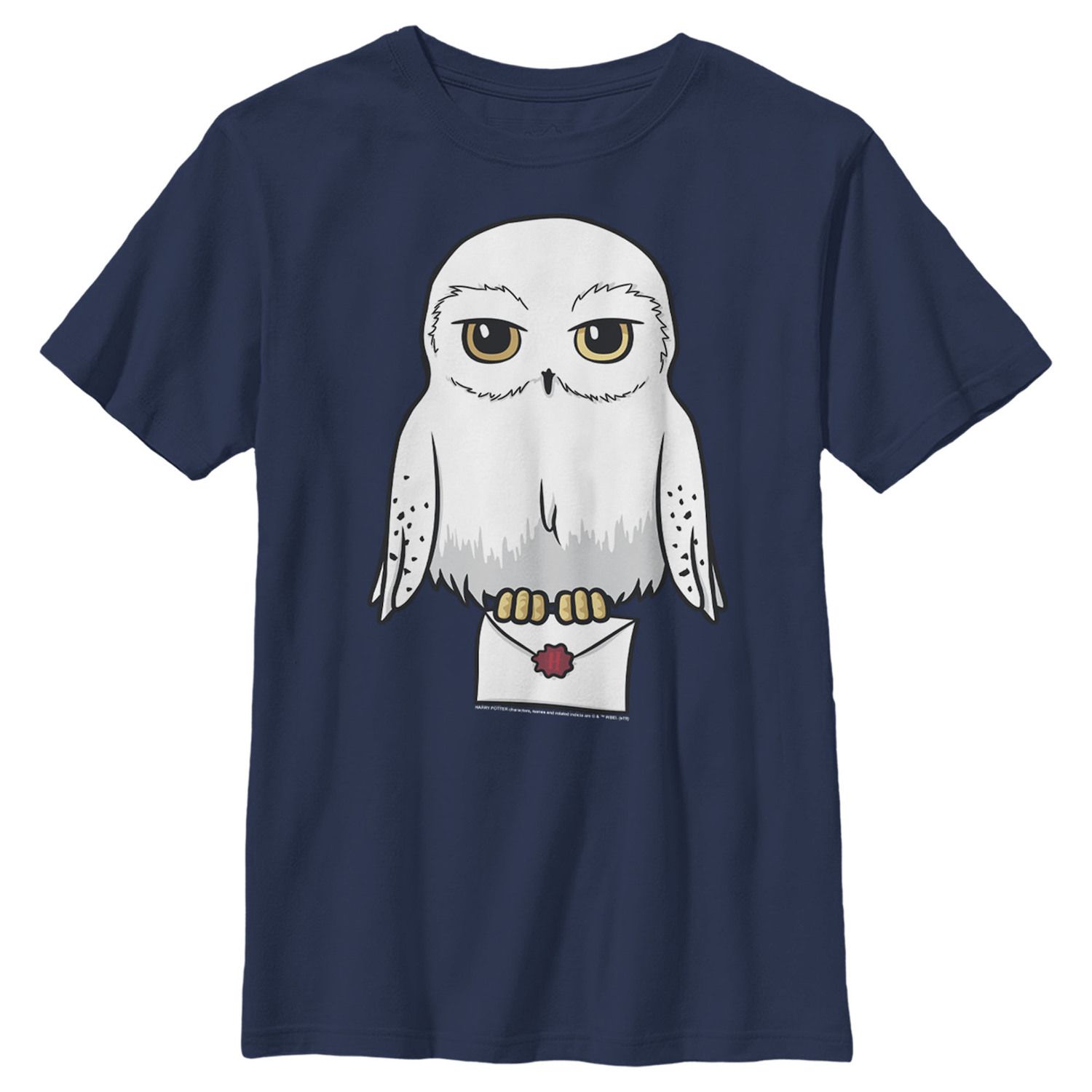 Image for Harry Potter Boys 8-20 Hedwig Cute Cartoon Portrait Graphic Tee at Kohl's.