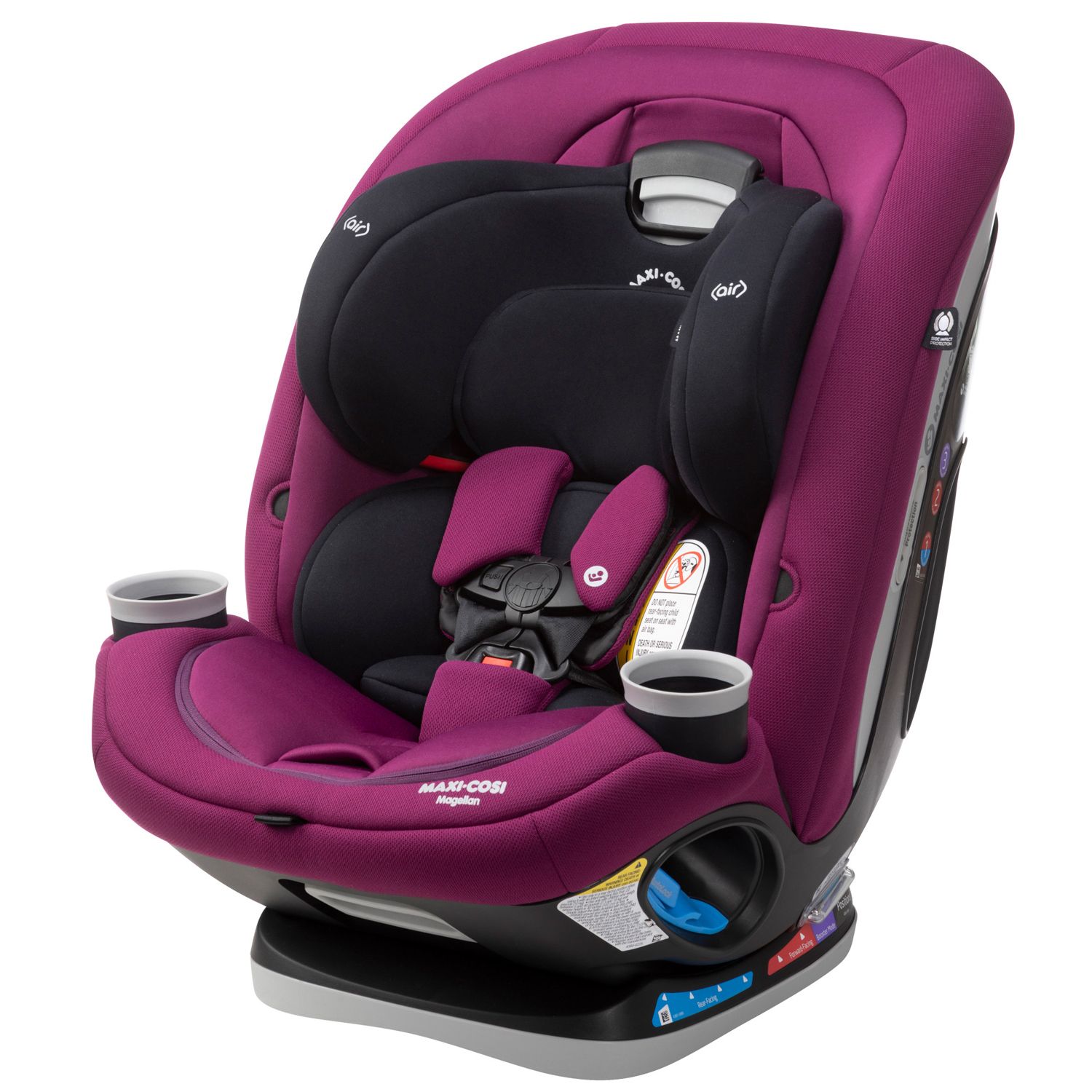 purple convertible car seat