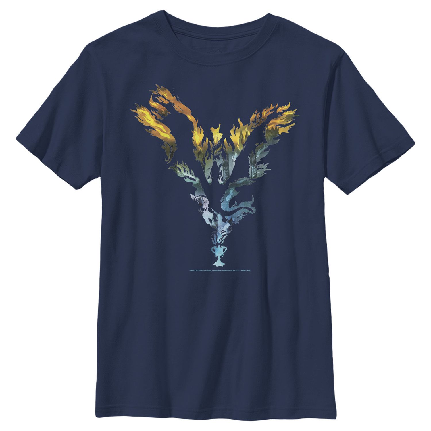 Image for Harry Potter Boys 8-20 Dragon Flame Silhouette Graphic Tee at Kohl's.