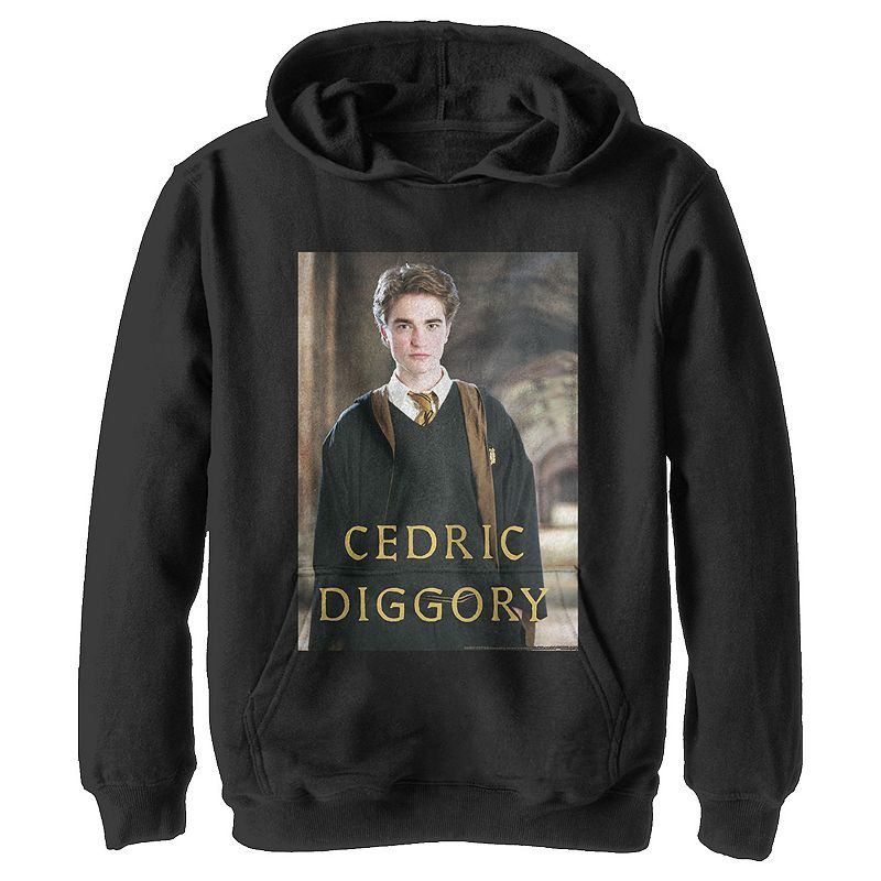 Boys 8-20 Harry Potter Cedric Diggory Framed Photo Pullover Graphic Hoodie,