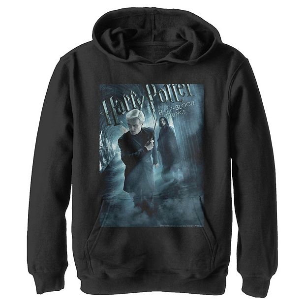Boys 8 20 Harry Potter Half Blood Prince Draco And Snape Poster Pullover Graphic Hoodie