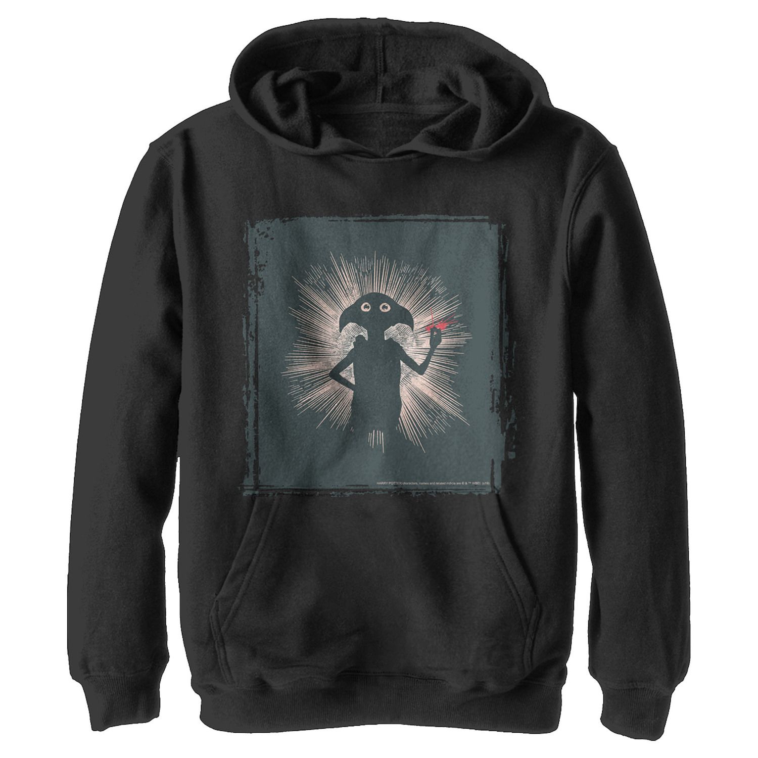 Image for Harry Potter Boys 8-20 Dobby Magical Snap Silhouette Pullover Graphic Hoodie at Kohl's.