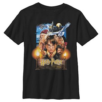 Boys 6-20 Harry Potter And The Sorcerer's Stone Poster Graphic Tee