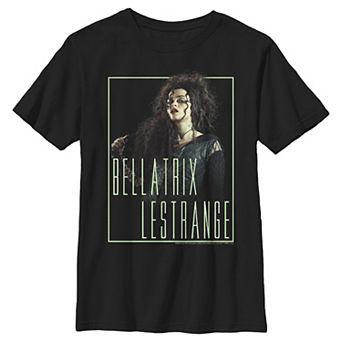Boys 6-20 Harry Potter Beatrix Lestrange Framed Photo Graphic Tee