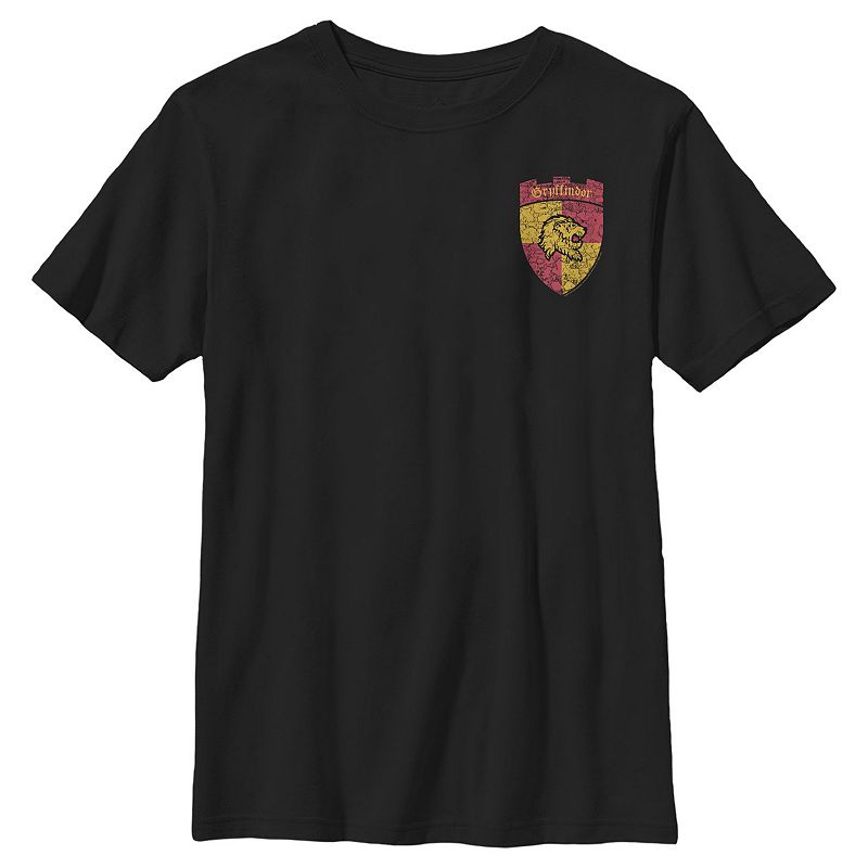 Boys 8-20 Harry Potter Gryffindor Crest Left Chest Graphic Tee, Boys, Size