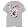 Disney's Winnie The Pooh Boys 8-20 Piglet Large Face Graphic Tee