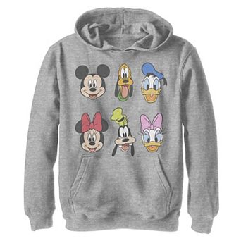 Disney's Mickey Mouse Boys 8-20 Trending Stack Fleece Pullover Graphic Hoodie