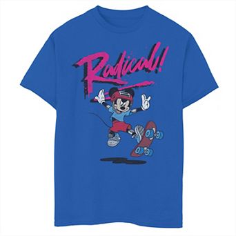 Disney's Mickey Mouse Boys 8-20 Radical Shredding Graphic Tee