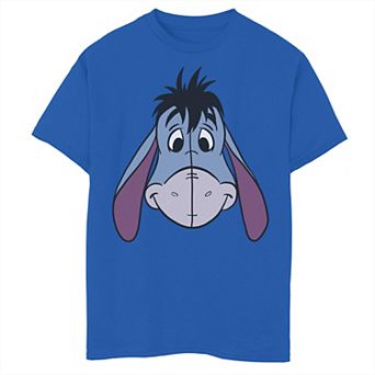 Disney's Winnie The Pooh Boys 8-20 Eeyore Large Face Graphic Tee
