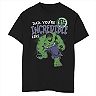 Boys 8-20 Marvel Hulk Incredible Dad Father's Day Graphic Tee