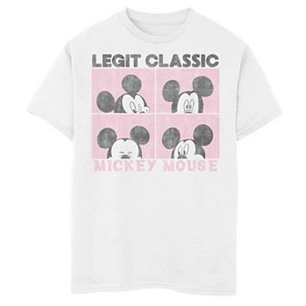 Disney's Mickey Mouse & Friends Boys 8-20 Mickey Mouse Legit Classic Panels Graphic Tee