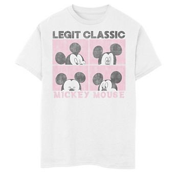 Disney's Mickey Mouse & Friends Boys 8-20 Mickey Mouse Legit Classic Panels Graphic Tee