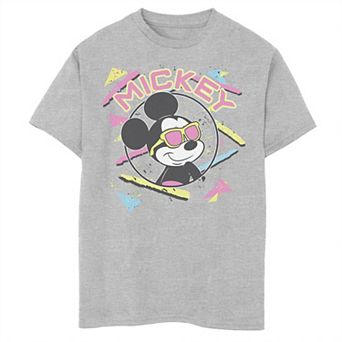 Disney's Mickey Mouse & Friends Boys 8-20 Mickey Mouse 90's Portrait Graphic Tee