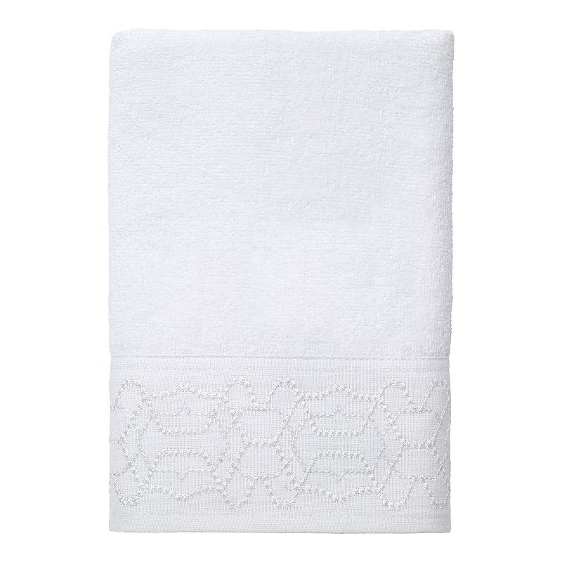 61490629 Avanti Serafina Hand Towel, White sku 61490629