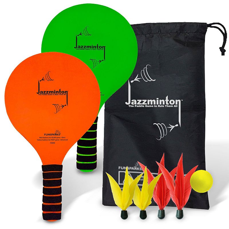 Fun Sparks Jazzminton With Carry Bag, Multicolor