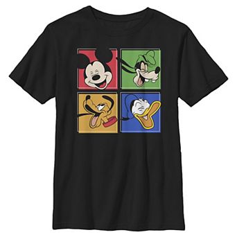 Disney's Mickey Mouse & Friends Boys 8-20 Laughing Panels Graphic Tee