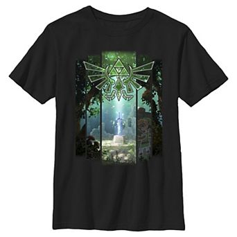 Boys 6-20 Nintendo Zelda The Master Sword Lost Woods Graphic Tee