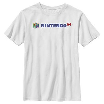 Boys 8-20 Nintendo Classic Full N64 Logo Graphic Tee