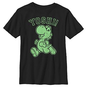 Boys 8-20 Nintendo Super Mario Yoshi Green Run Classic Graphic Tee
