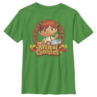 Boys 8-20 Animal Crossing New Horizons Villager Portrait Graphic Tee