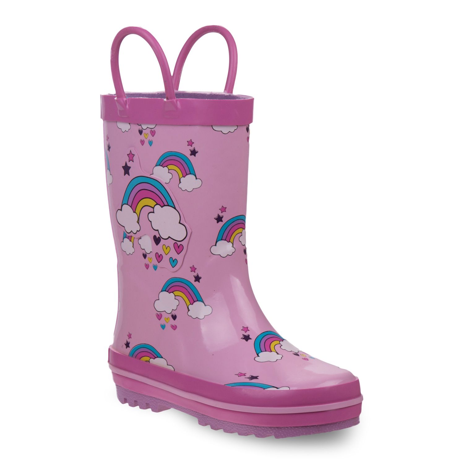 kohls girls rain boots