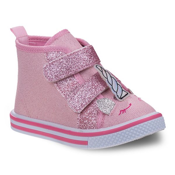 Laura Ashley Unicorn Toddler Girls High Top Shoes