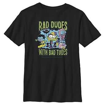Boys 8-20 DC Comics Graphic Teen Titans Go! Rad Dudes With Bad Tudes Graphic Tee