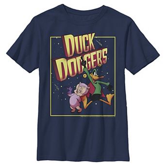 Boys 8-20 Looney Tunes Space Duo Graphic Tee