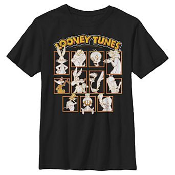 Boys 8-20 Looney Tunes Characters Box Up Graphic Tee