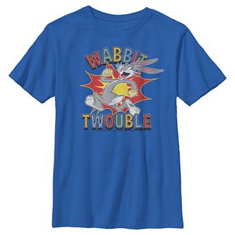 Boys 8-20 Looney Tunes Wabbit Twouble Graphic Tee