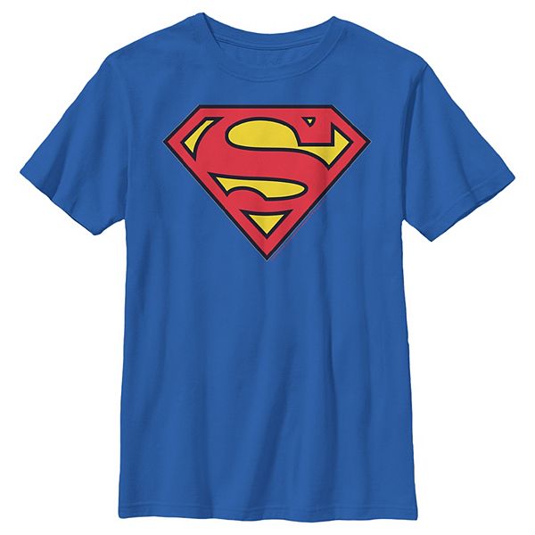 Boys 8-20 DC Comics Superman Classic Chest Logo Graphic Tee