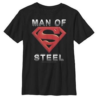 Boys 8-20 DC Comics Superman Scoring Shield Graphic Tee