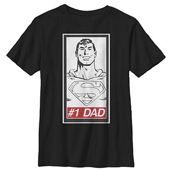 Boys 8-20 DC Comics Superman Superman Dad Graphic Tee