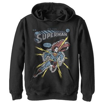 Boys 8-20 DC Comics Superman Electrified Fleece Pullover Hoodie