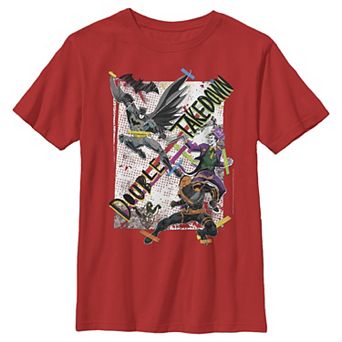 Boys 8-20 DC Comics Batman Double Takedown Graphic Tee