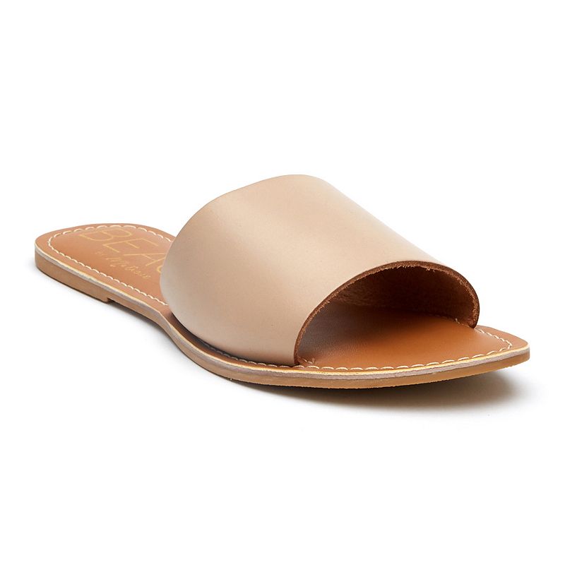 Beach by Matisse Cabana Womens Slide Sandals, Size: 9, White