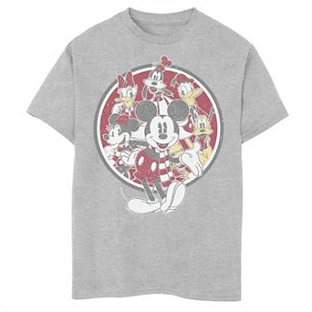 Disney's Mickey Mouse Boys 6-20 and Friends Cast Logo Graphic Tee