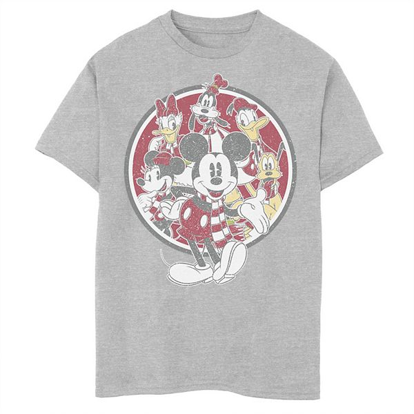 Disney's Mickey Mouse Boys 8-20 and Friends Cast Logo Graphic Tee