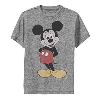 Disney's Mickey Mouse Boys 8-20 Vintage Mickey Pose Performance Graphic Tee