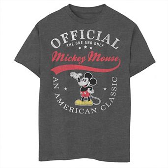 Disney's Mickey Mouse Boys 8-20 American Classic Poster Graphic Tee