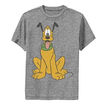 Disney's Mickey Mouse Boys 8-20 Pluto The Dog Portrait Performance Graphic Tee