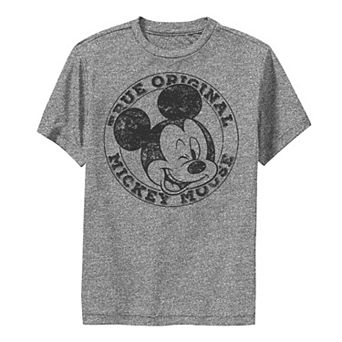 Disney's Mickey Mouse & Friends Boys 8-20 Mickey Mouse True Original Circle Performance Graphic Tee