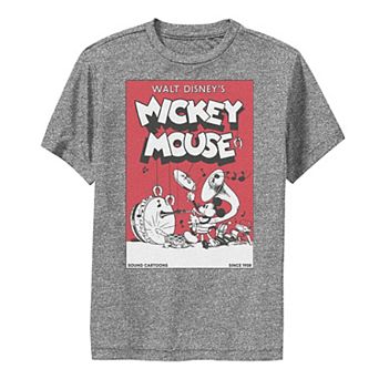 Disney's Mickey Mouse Boys 8-20 Musical Retro Comic Performance Graphic Tee