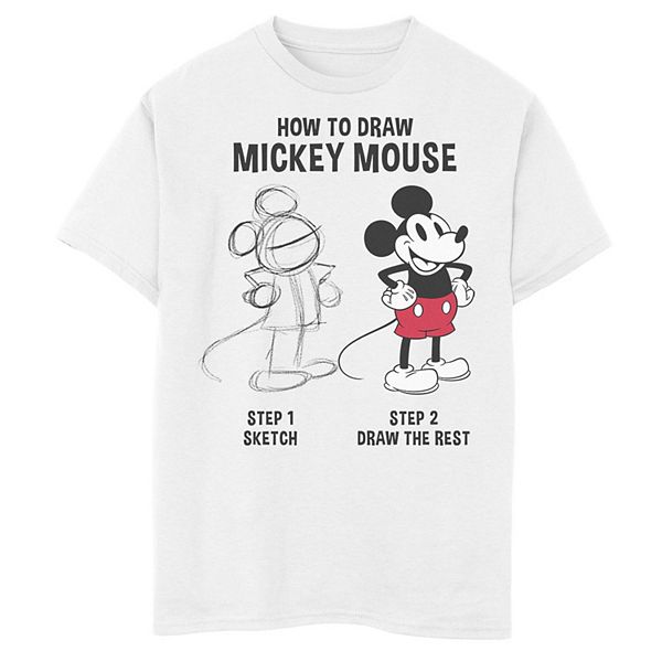 Mickey mouse cheap graphic tee