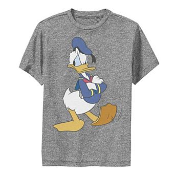 Disney's Donald Duck Boys 8-20 Traditional Pose Performance Graphic Tee