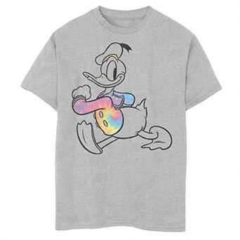 Disney's Donald Duck Boys 8-20 Strut Tie-Dye Shirt Portrait Graphic Tee